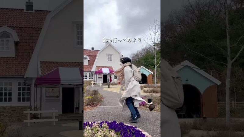ハウルの城が動いた #旅行 #vlog #ジブリ #shorts