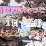 【城巡り】四国の現存天守１日で全部まわれるか！？
