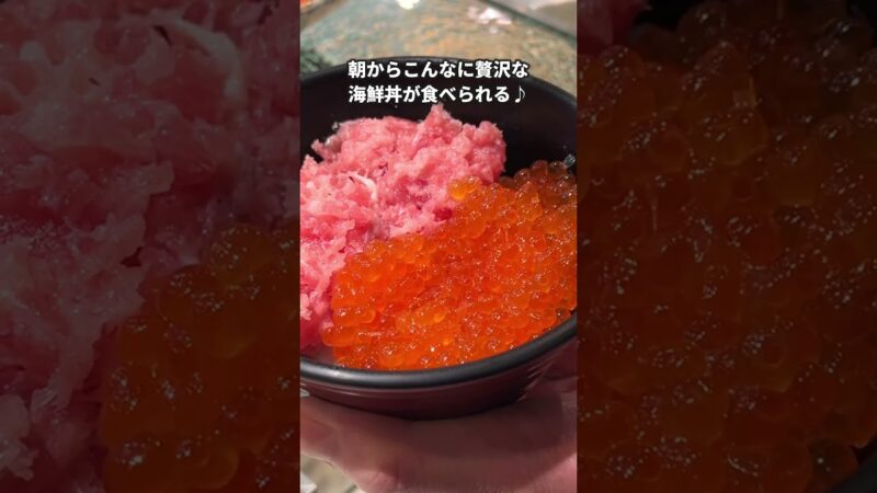 【コスパ最強オールインクルーシブホテル】いくらもカニも食べ放題！豪華海鮮ビュッフェが楽しめる大洗ホテル #shorts