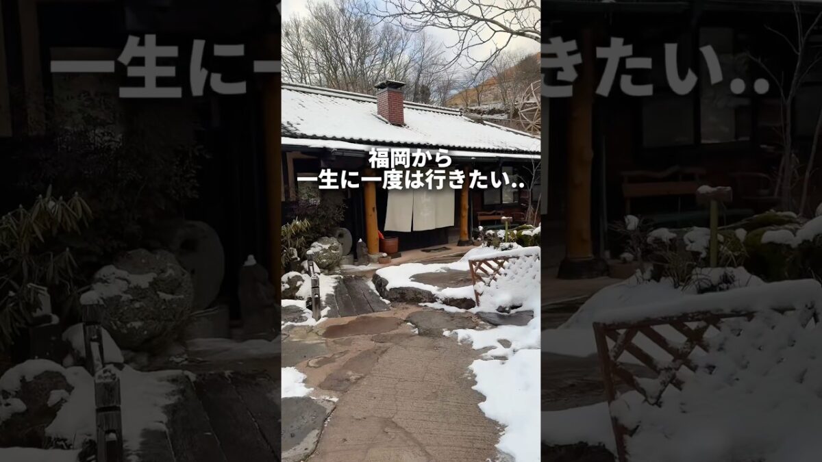 全室離れ露天風呂付き黒川温泉の秘境宿が最高すぎた♨️#AMATOグルメ#熊本旅行