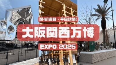 【大阪・関西万博2025】朝から夜まで万博vlog🇯🇵 | 13パビリオン | シグネチャーパビリオン | 国内パビリオン | 海外パビリオン | コモンズ