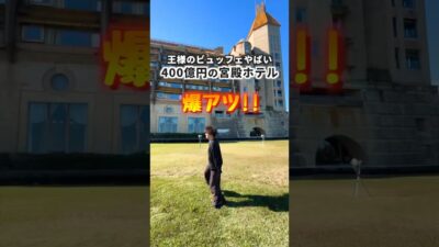 泊まれる美術館？総工費400億円の城のようなホテルが凄すぎた。