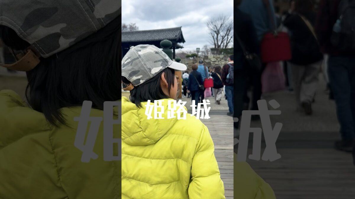 白鷺城は美しかった #海外子育て #一時帰国 #kidsyoutuber #youtubekids #小学生 #キャンピングカーの旅 #家族旅行