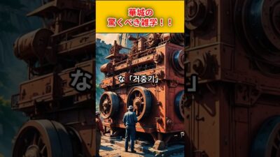 【華城雑学】華城の雑学大集合！！#旅行   　#雑学 　#shorts　#ai　#世界遺産　#華城