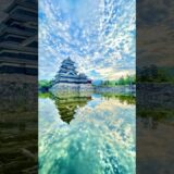 朝5時の【国宝】松本城📸早朝の松本城は人少なくてオススメだよ！って現地の人に言われたので、早起きして松本城散策して来た☘️❤️‍🔥#長野県 #松本市 #松本城 #長野 #松本 #日本 #JAPAN