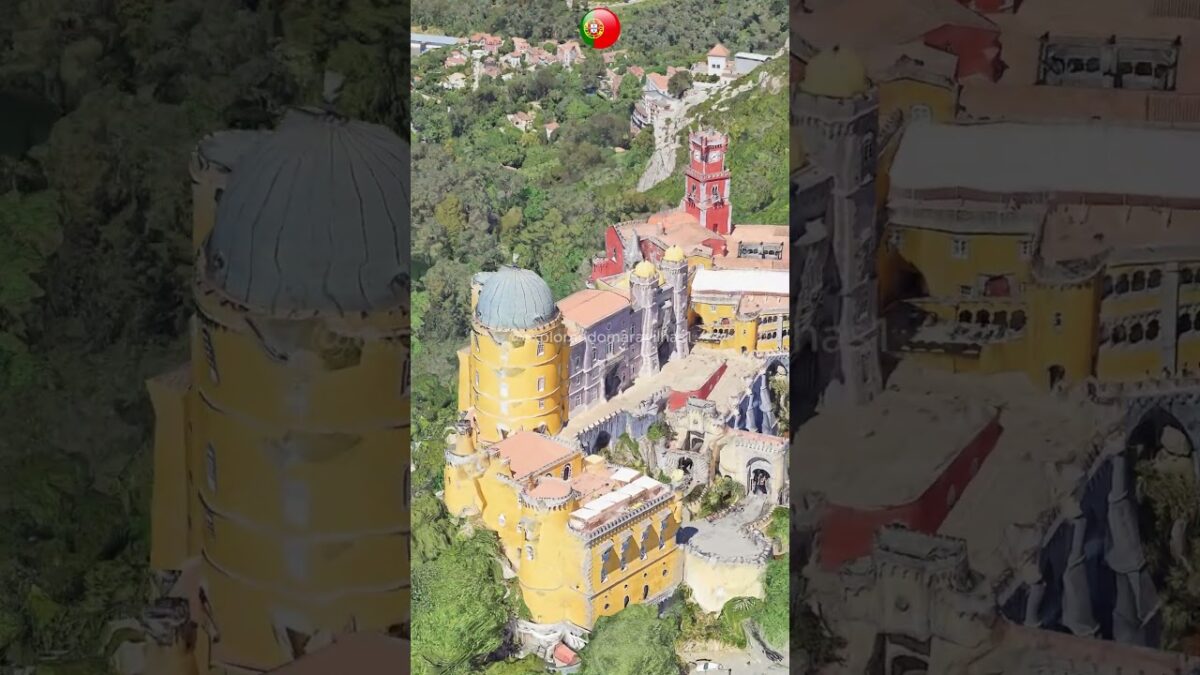 O palácio mais colorido do mundo existe e fica em Portugal!