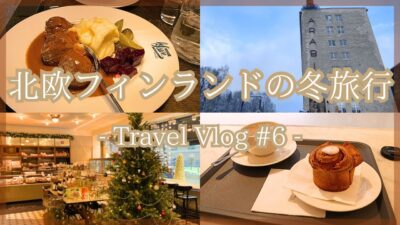 【旅行 Vlog#6】北欧フィンランド旅行 | ヘルシンキ街歩き| 雑貨屋、カフェ、伝統料理、フィンランド満喫旅