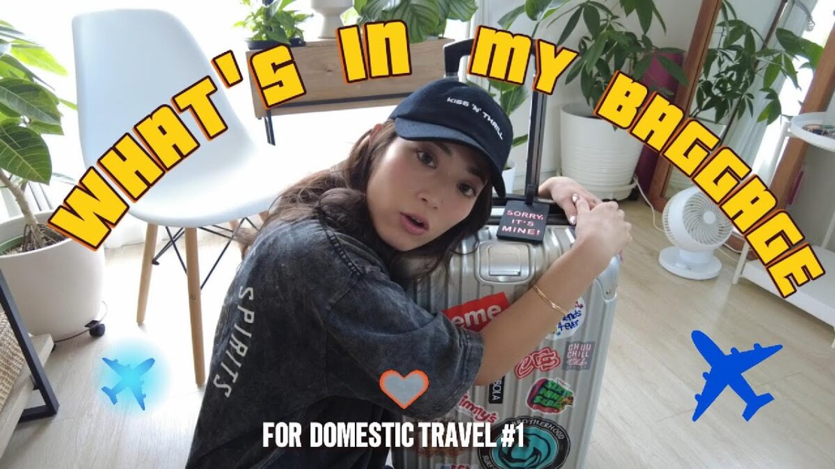 【沖縄Vlog】国内旅行用What’s in my baggage🧳