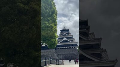 熊本城の絶景スポット　#熊本 #九州 #japan