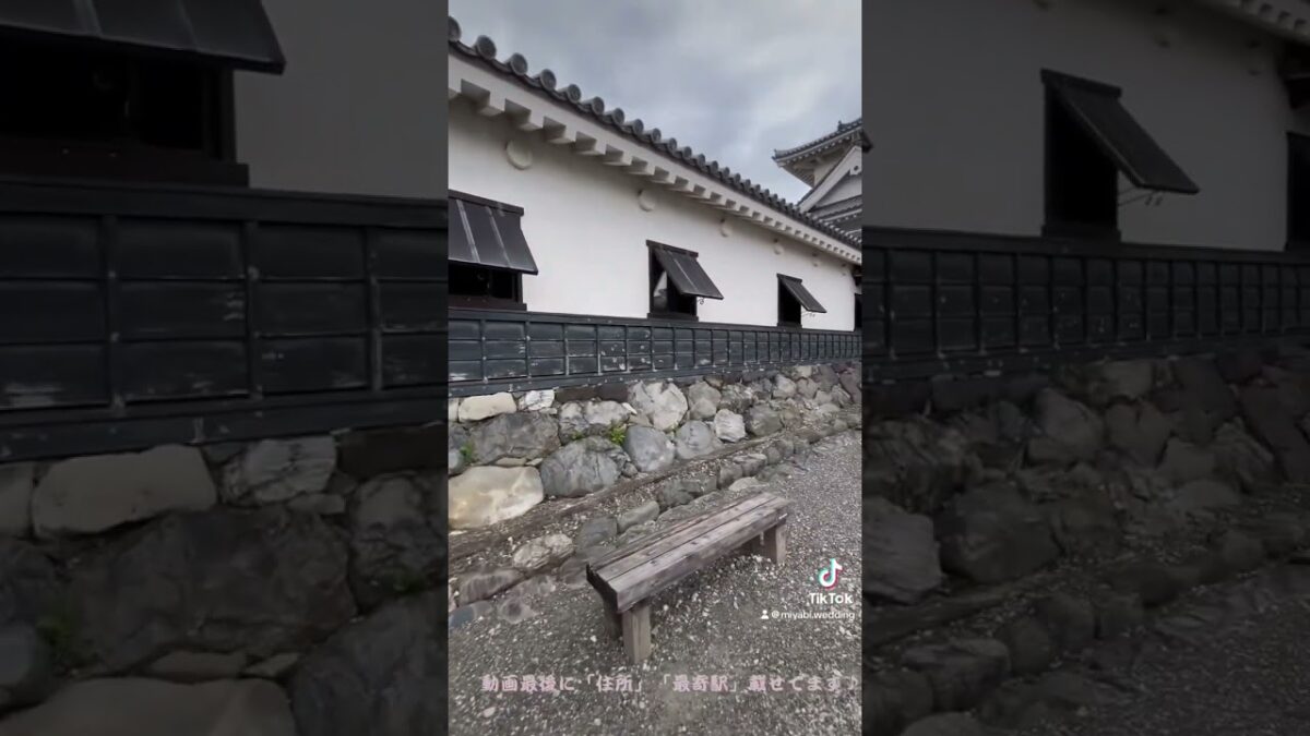滋賀県長浜市鎮座「長浜城」登城動画🏯