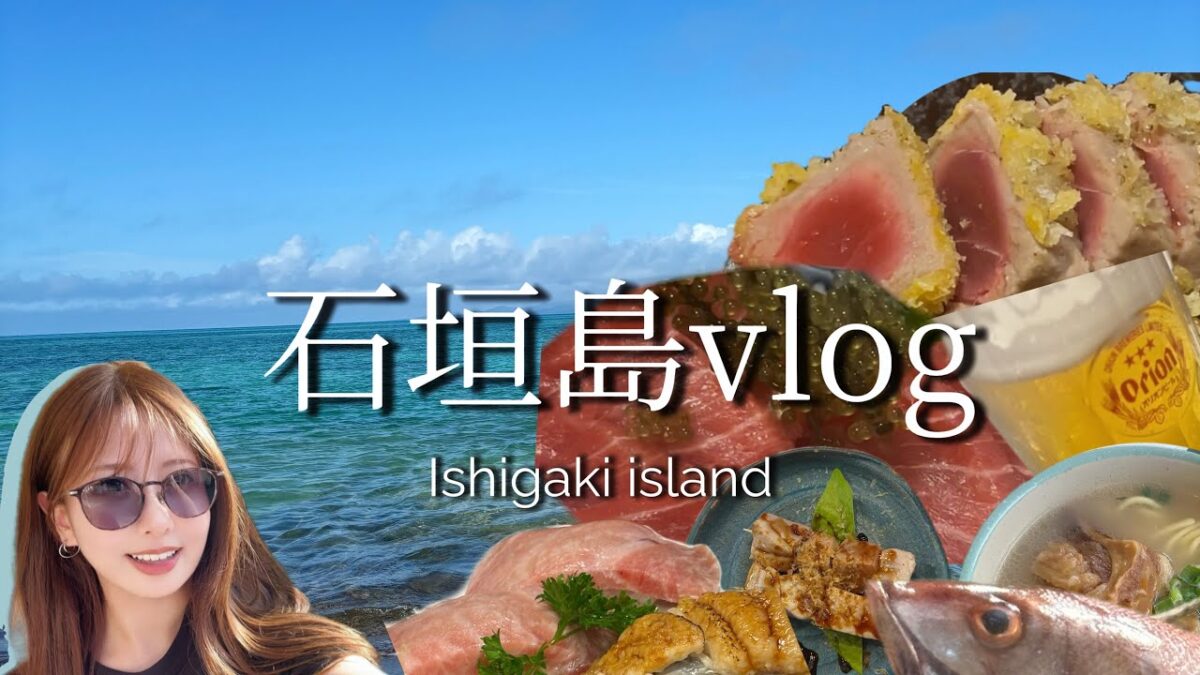 【vlog】石垣島で食べて飲んで癒される人生逃避旅