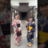 浴衣で小倉城　Enjoy Kokura Castle in a Yukata!  #旅行