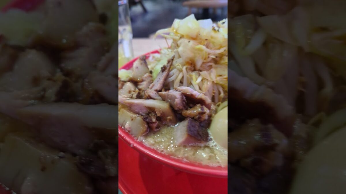 My favorite Jiro-style ramen in Malaysia is in JB. [Ramen Champion]