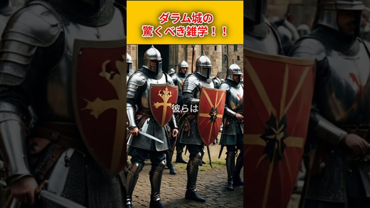 【ダラム城雑学】ダラム城の雑学大集合！！#旅行   　#雑学 　#shorts　#ai　#世界遺産　#ダラム城