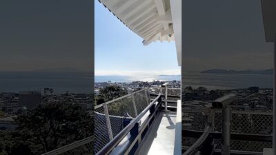 お城の天守閣で相模湾と小田原市内を一望できる難攻不落のお城 #観光 #旅行 #神奈川県 #景色
