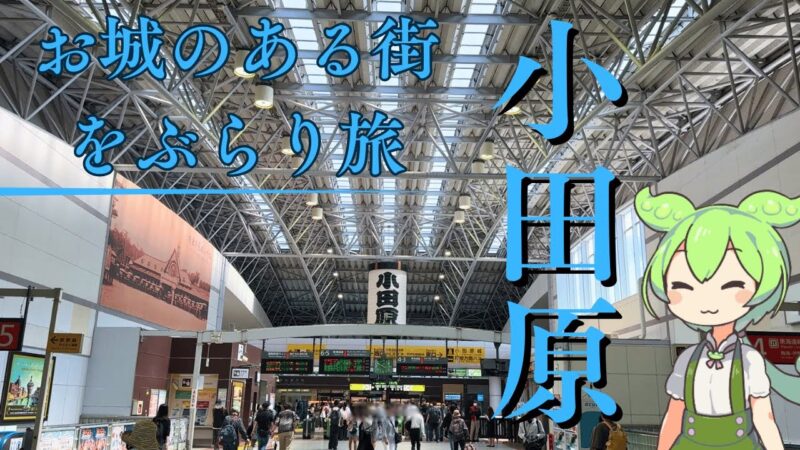 【小田原観光】東京から日帰りで満喫！お城・カフェ・海の絶景を徒歩で巡る旅