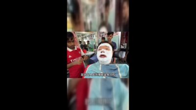 平生首次刮脸经历：异国理发店的有趣故事
