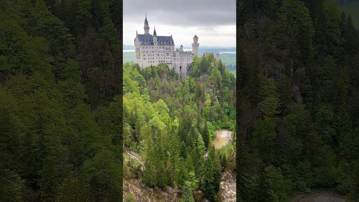 Замок Нойшванштайн 🏰✨Романтический замок в Баварских Альпах #travel #germany #neuschwansteincastle