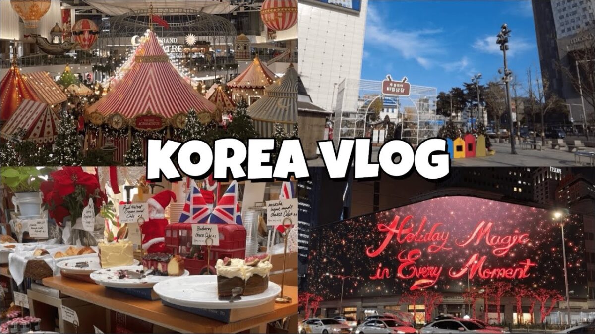【韓国vlog】2泊3日冬の韓国旅行 | 現代ソウルクリスマスイベント🎄| イルミネーション | 安国カフェ🥯 | 人気のお店 | 明洞ショッピング | 東大門ホテル | 隠れスポット文来洞