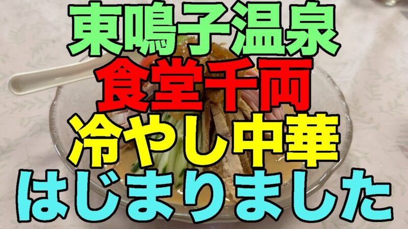 【#1201】大人の休日倶楽部パス2025年第1期の旅・鳴子温泉郷プチ湯治第2弾：赤這1泊め・東鳴子赤這温泉阿部旅館でワーケーション＆東鳴子温泉食堂千両で冷やし中華はじまりました【夜は焼肉八兆】