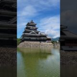 【青春18きっぷ】松本城 猛暑の中の18きっぷの旅 #撮り鉄 #国宝 #日本の城 #旅行 #travel