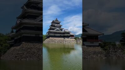 【青春18きっぷ】松本城 猛暑の中の18きっぷの旅 #撮り鉄 #国宝 #日本の城 #旅行 #travel