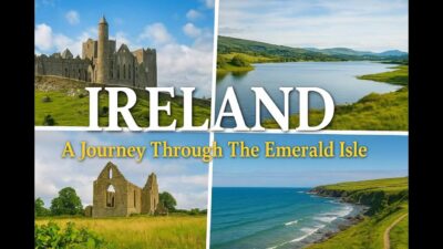 🌿 Magical Ireland in 4K – Castles,Ruins,Lakes & Traditional Irish Music 🇮🇪