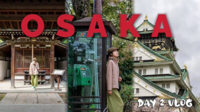 【大阪Vlog#2】一日大阪城旅行🍜咖喱牛骨拉面店+人气大阪烤肉必吃推荐｜Osaka Castle | Osaka Travel & Foodie Adventure