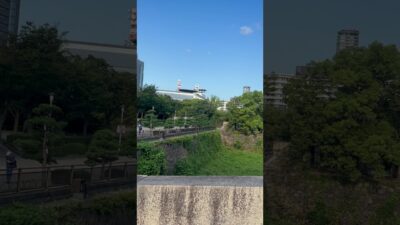 天守閣　#大阪城 #japan #大阪 #観光 #shorts #오사카성