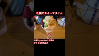 【札幌観光】すすきのでスイーツタイム #sapporo #札幌 #札幌観光