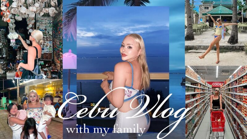 お子4人連れてセブ旅行🏝️Vlog✈️