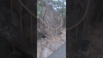 65.天空の城竹田城跡（🤔落ちない岩の云われ）
