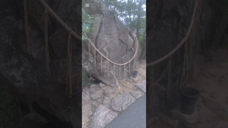 65.天空の城竹田城跡（🤔落ちない岩の云われ）