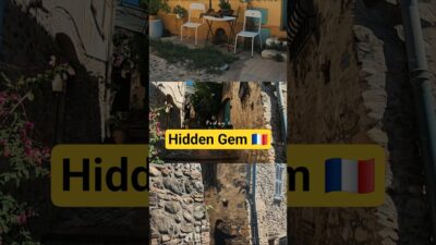 Hidden Gem France 🇫🇷 | Haut-de-Cagnes Travel #shorts
