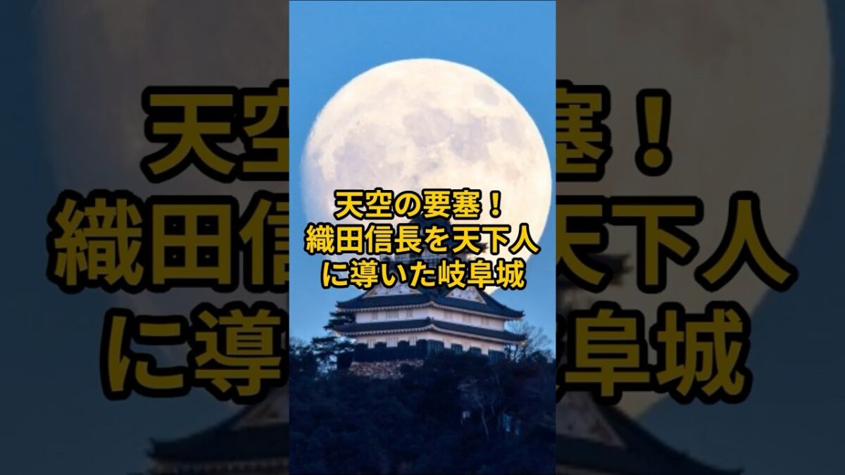 【お城・観光・グルメ】岐阜県：岐阜城の紹介#旅行 #お城 #観光 #グルメ