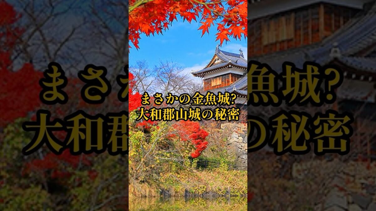 【お城・観光・グルメ】奈良県：大和郡山城#旅行 #お城 #観光 #グルメ