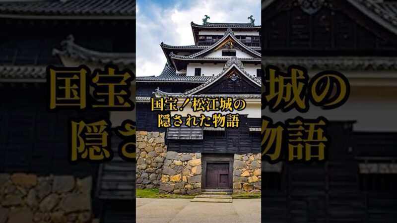 【お城・観光・グルメ】島根県：松江城の紹介#旅行 #お城 #観光
