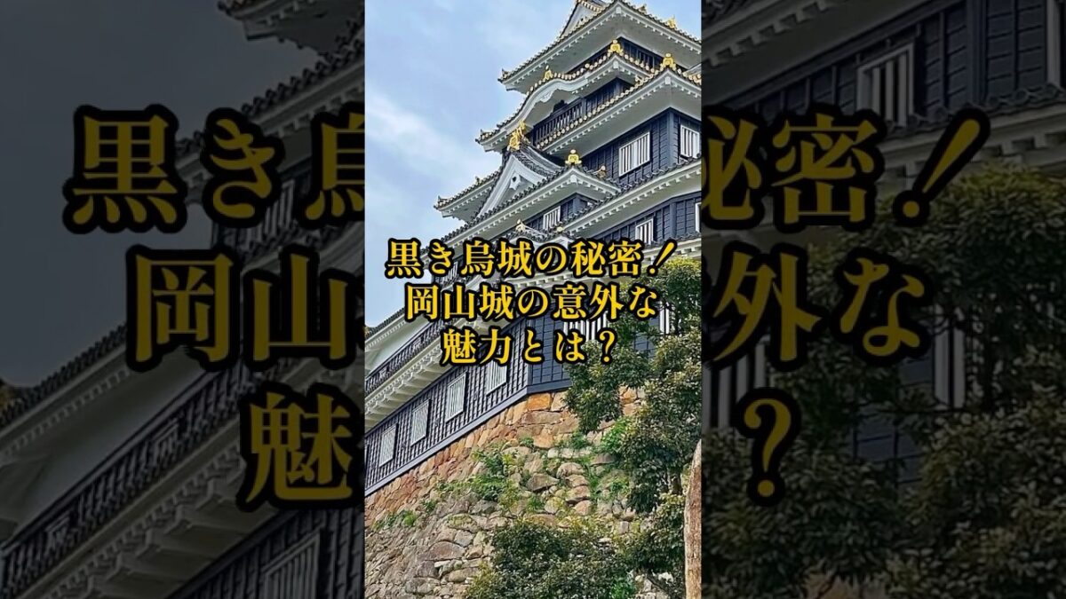 【お城・観光・グルメ】岡山県：岡山城の紹介#旅行 #お城 #観光 #グルメ