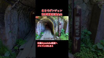 【佐渡島観光】新潟県にダンジョンが！佐渡島旅行で佐渡金山を観光しました #佐渡島 #旅行vlog #佐渡金山