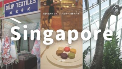 【女ひとり旅】3泊4日シンガポールVlog