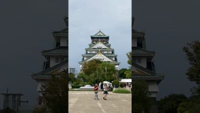 【家族Vlog】歴史と絶景が融合！大阪城ショートツアー 大阪府