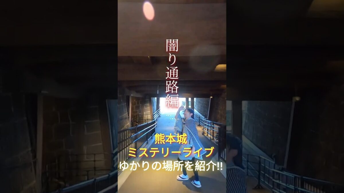【熊本城】不思議なスポットをご紹介②闇り通路 #熊本城 #shorts #youtubeshorts #トリビア #熊本 #雑学 #旅行 #観光 #怪談 #怖い話 #歴史  #ミステリー  #都市伝説