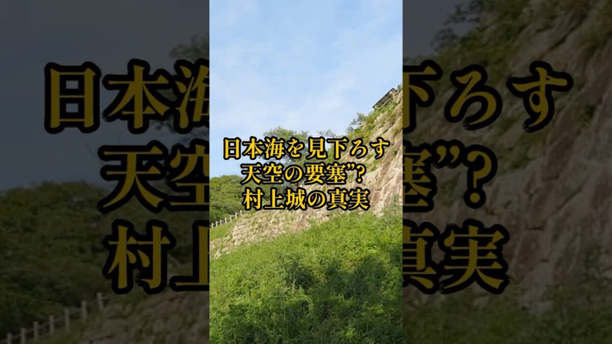 【全国お城めぐり+グルメ・お土産】新潟県:村上城#旅行 #お城 #観光 #グルメ #お土産