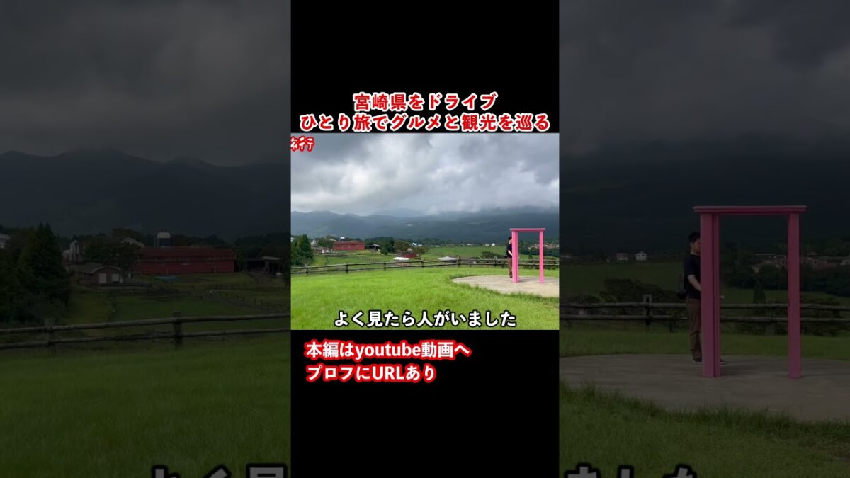 【宮崎観光】なにこれ？宮崎ドライブ旅行の思い出！#ひとり旅 #旅行vlog #宮崎県