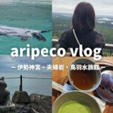 【伊勢神宮・伊勢志摩・鳥羽水族館】今話題のラッコにも会ってきた！旅行vlog🚄 @aripeco